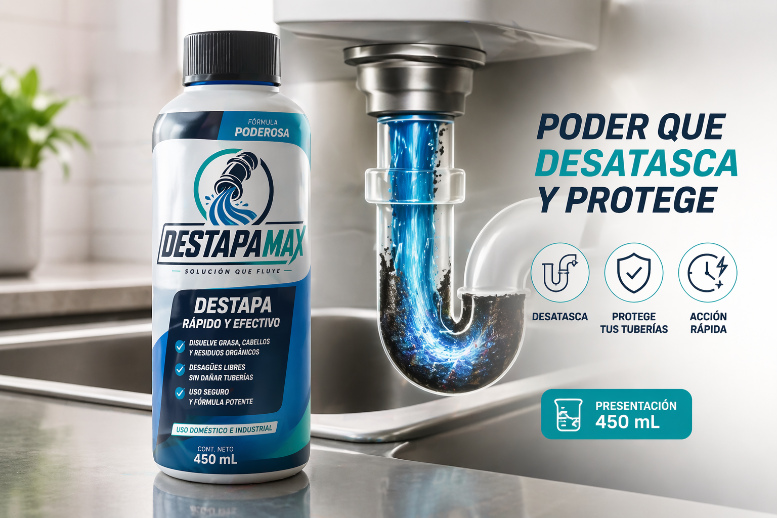 Miniatura de DESTAPAMAX en cañería